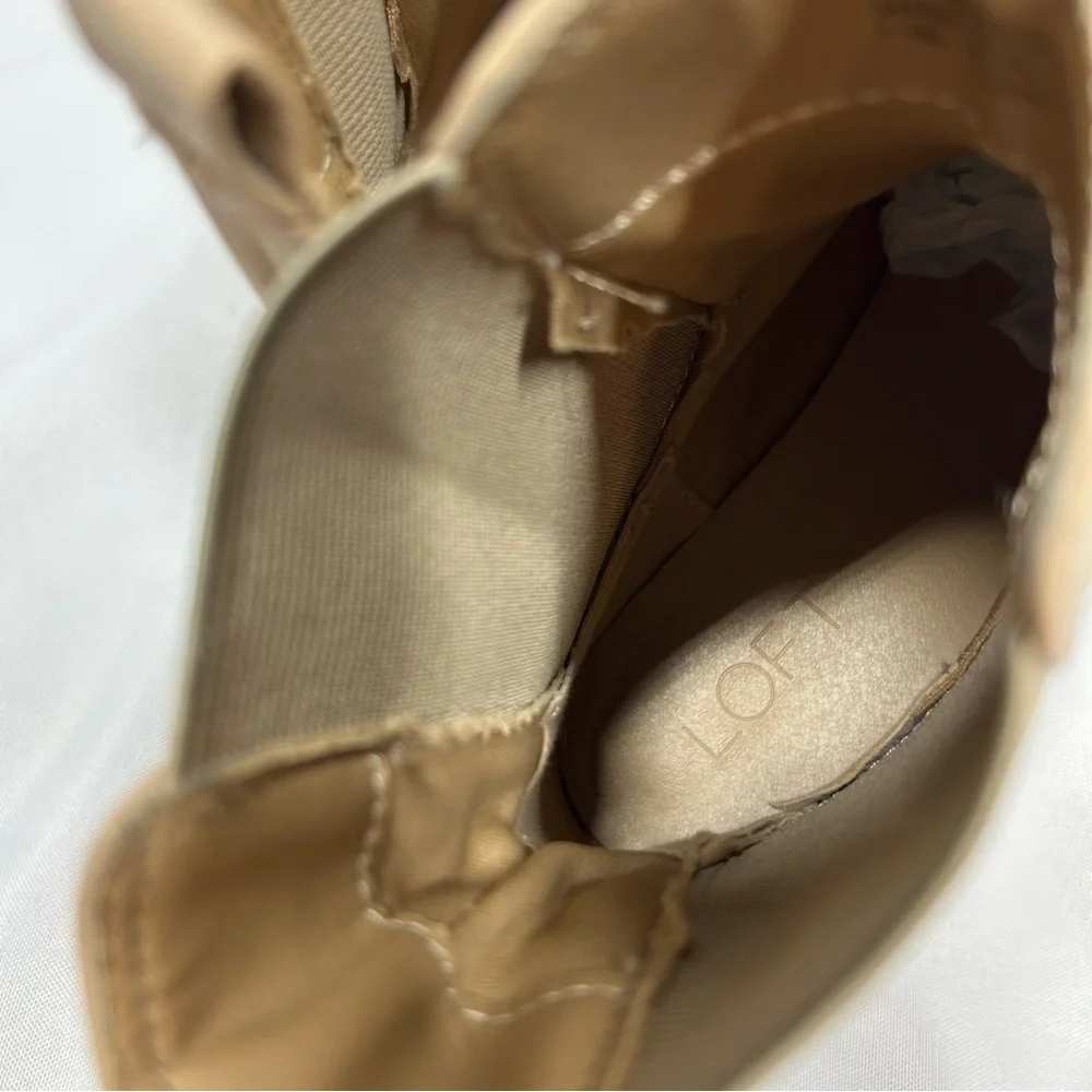 Loft | Chelsea Boots Fall Winter Beige Tan Women's Size 7.5